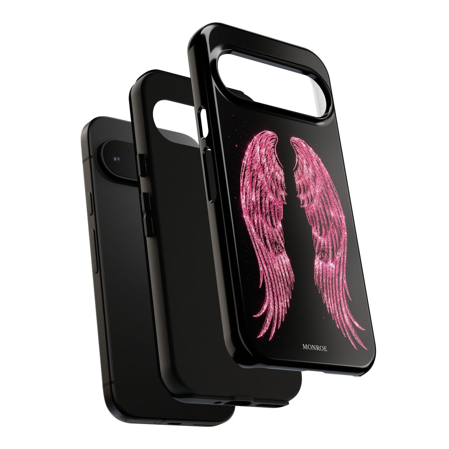Pink Glitter Angel Tough Case