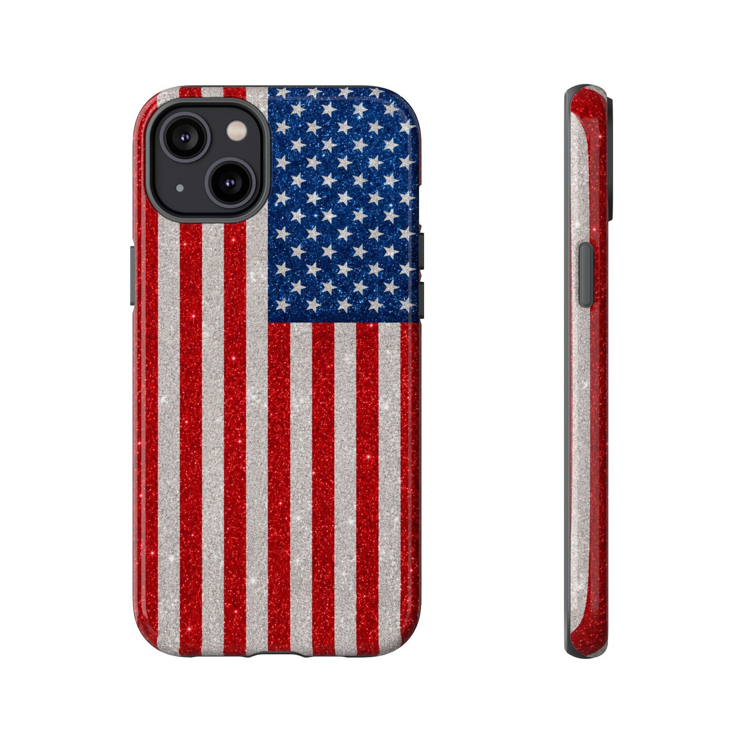 America Glitter Tough Case