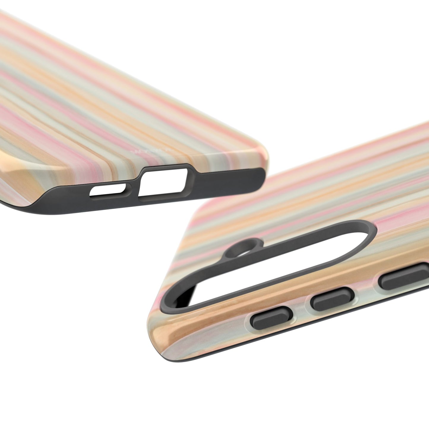 Pastel Watercolor Stripe Tough Case