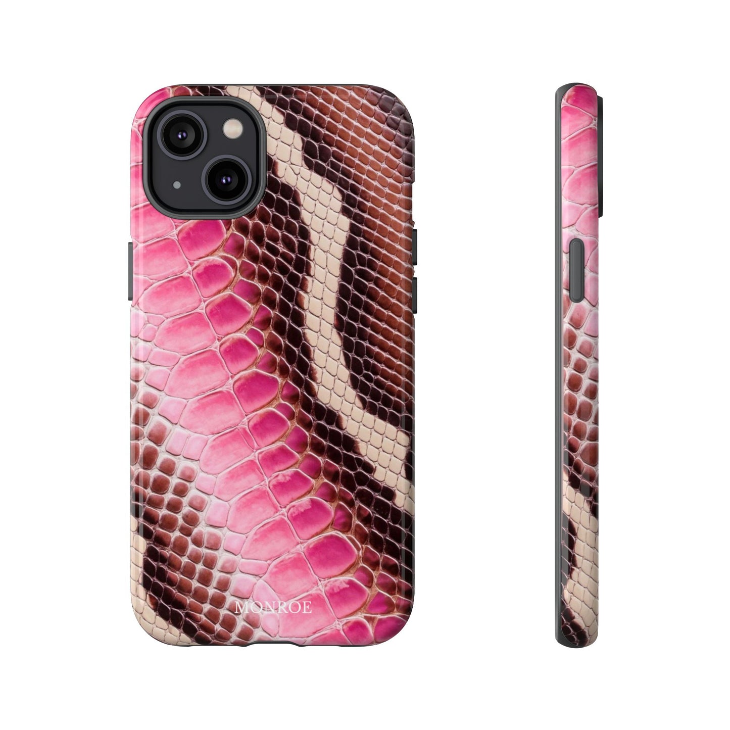 Snake Skin Print Tough Case