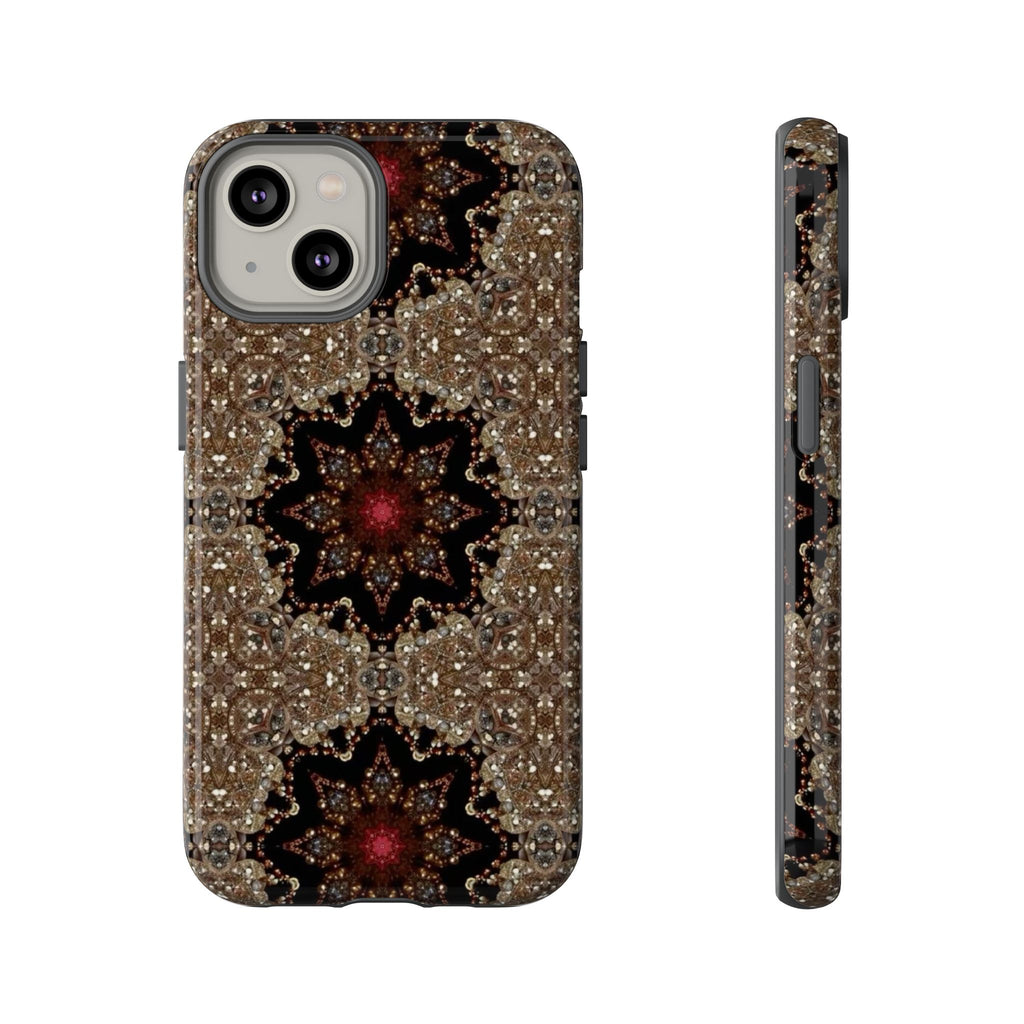 Brown Mandala Tough Protective Case