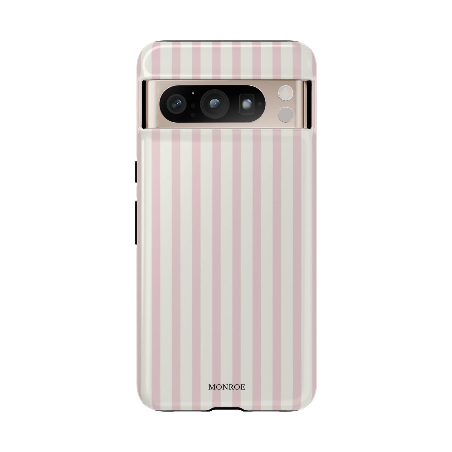 Light Pink Stripe Tough Phone Case