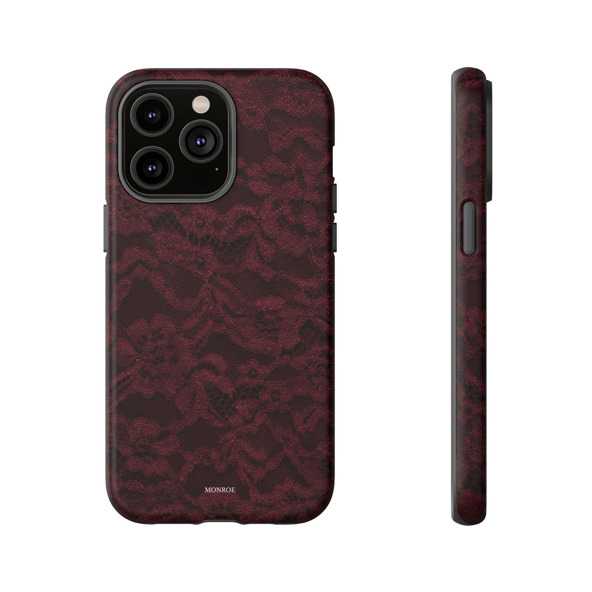 Burgundy Lace Tough Case