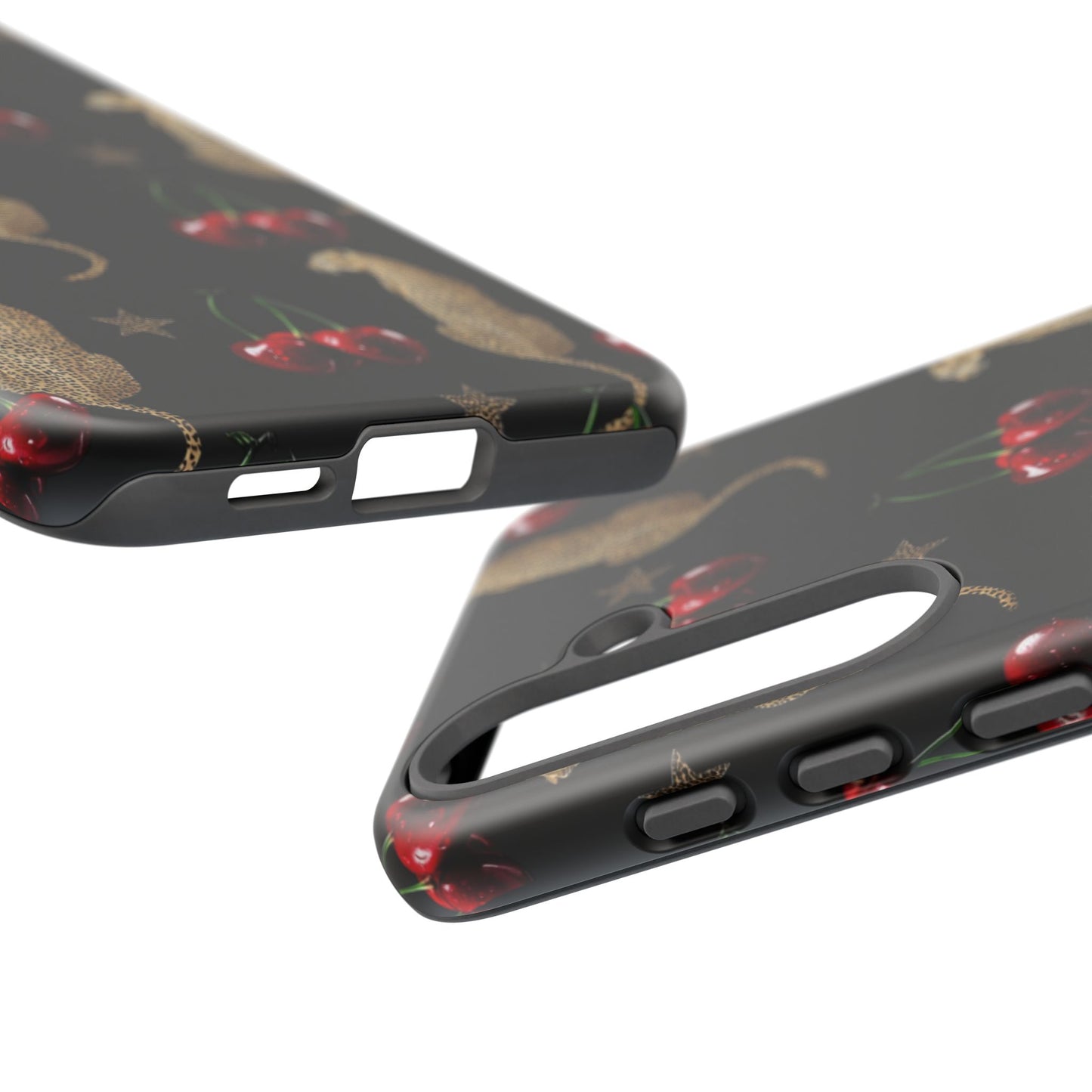 Leopard & Cherry Tough Case