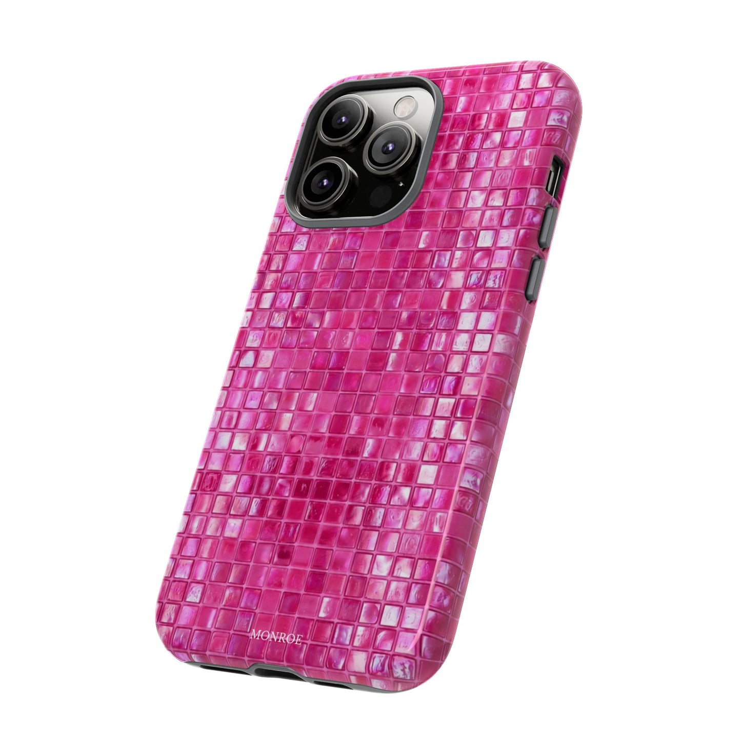 Hot Pink Mosaic Tough Case