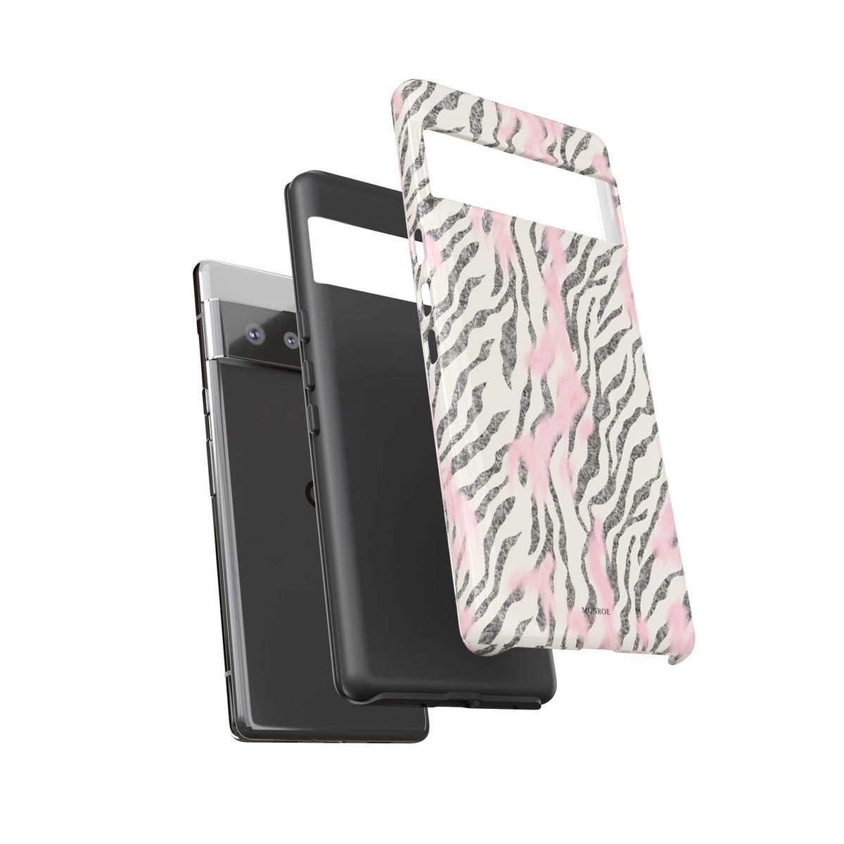 Light Pink Zebra Tough Case