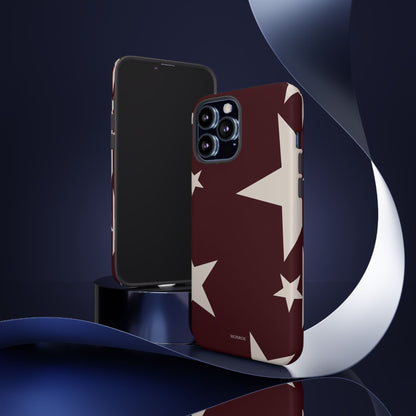 Burgundy Stars Tough Case