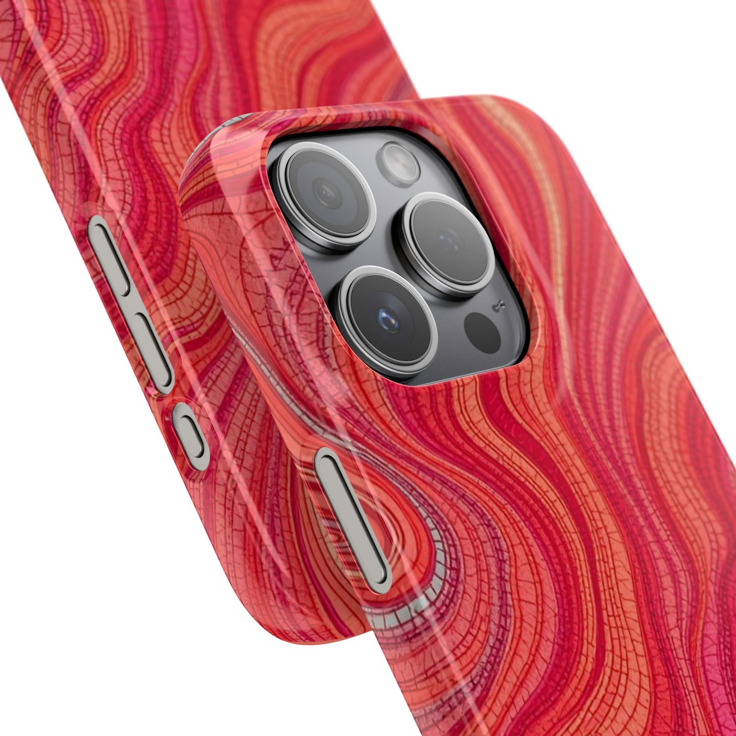 Retro Wavy Red Case