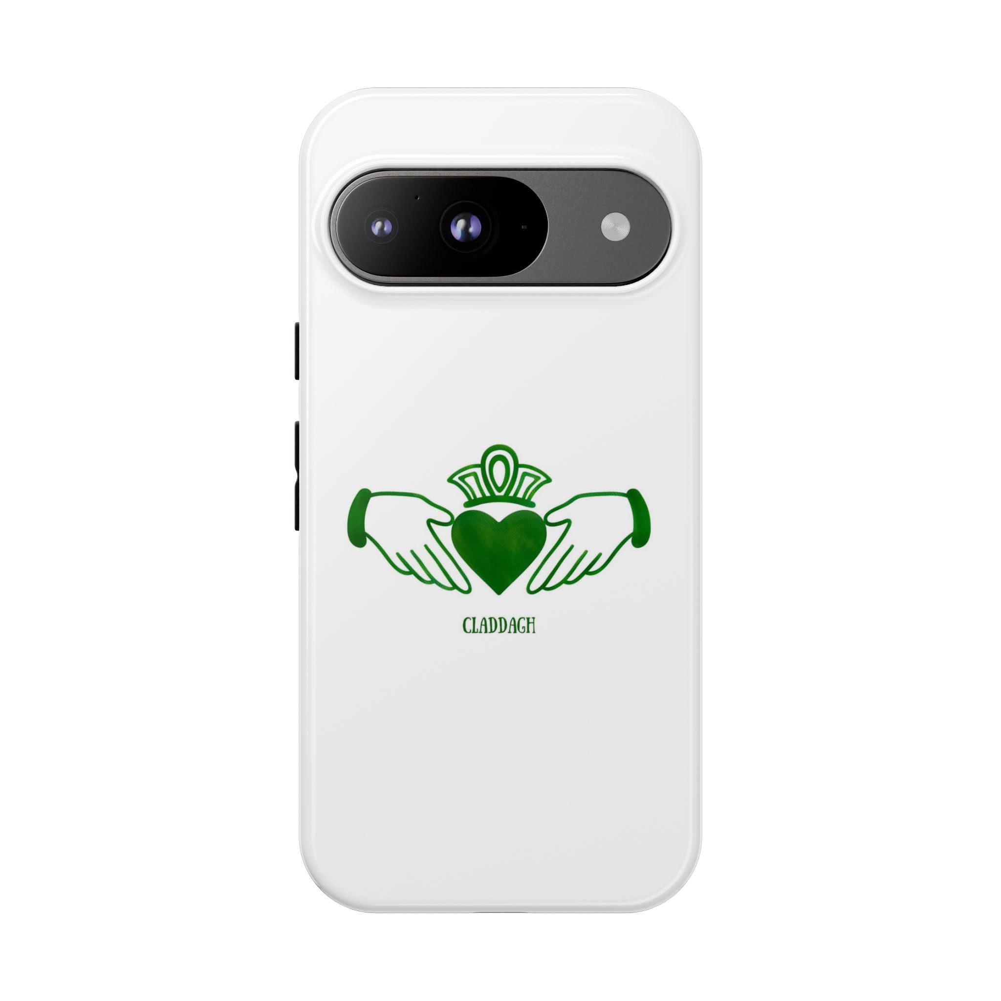 Irish Claddagh Symbol Green Tough Case