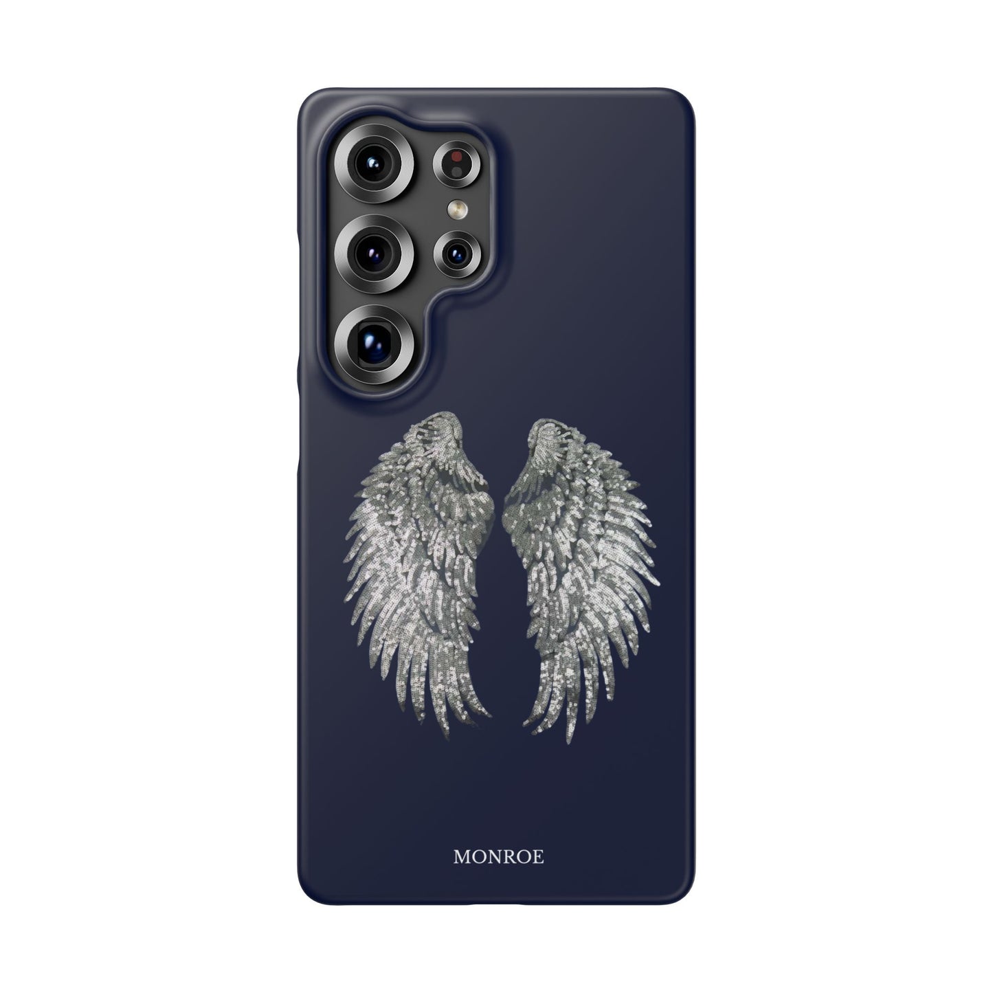 Navy Angel Wings Case