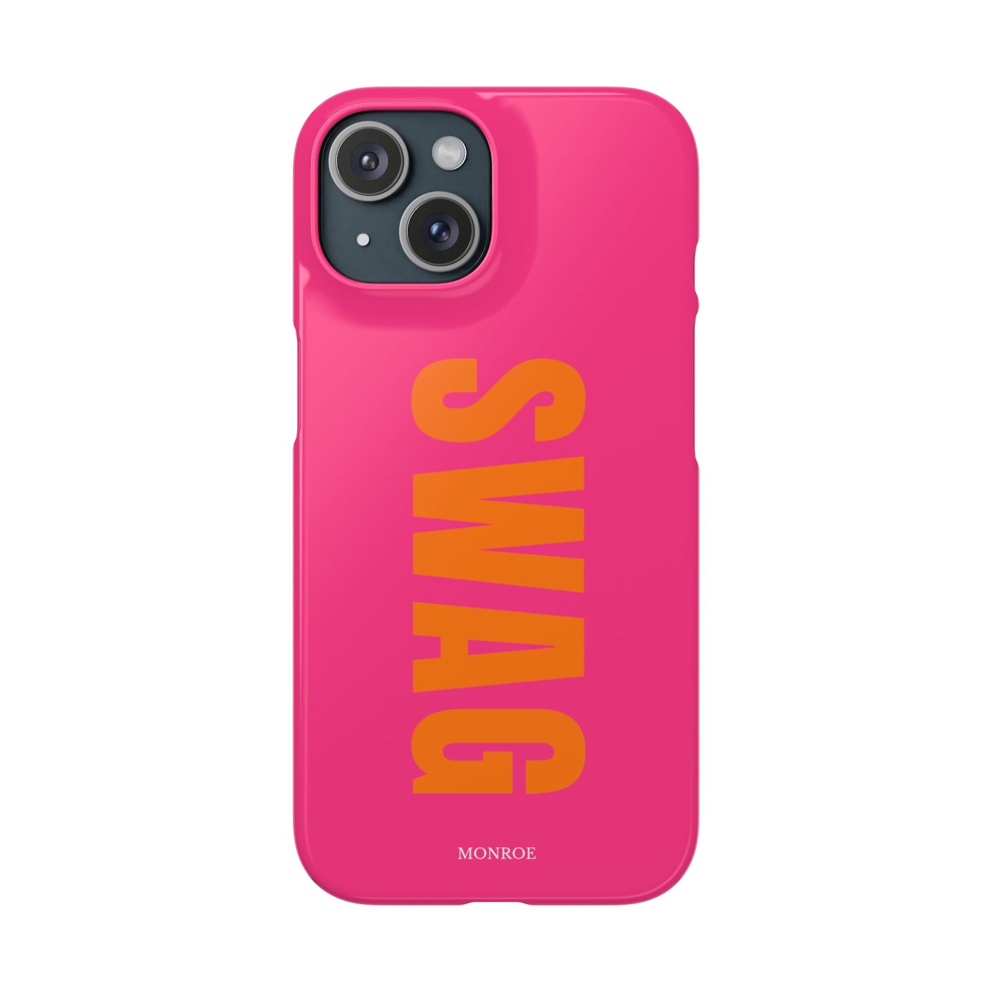 Bold Pink "SWAG" Case