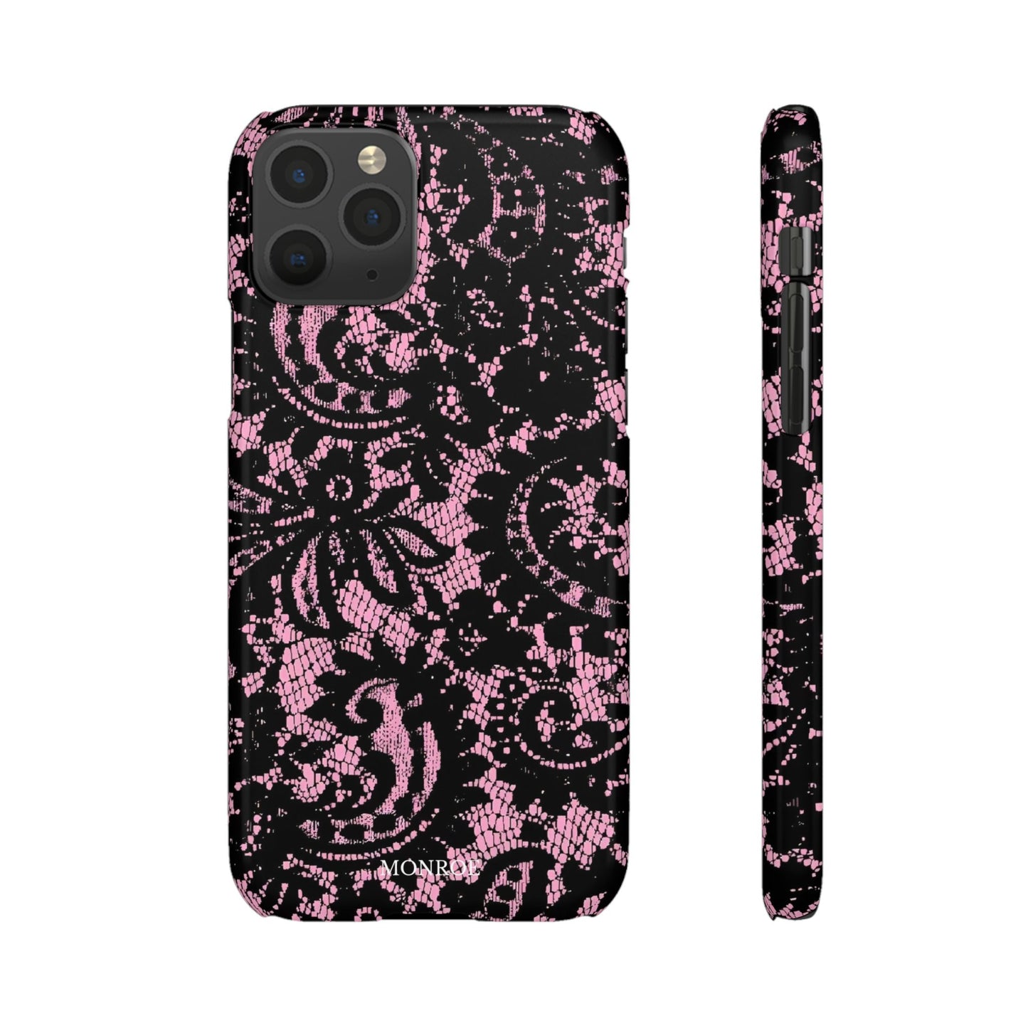 Pink Lace Pattern Case