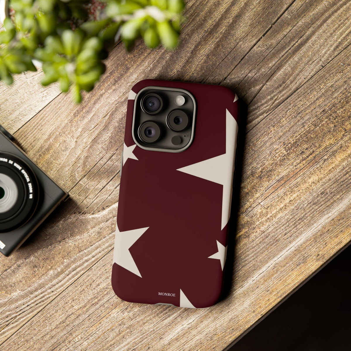 Burgundy Stars Tough Case