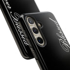 "Forever Blessed" Black Phone Cover
