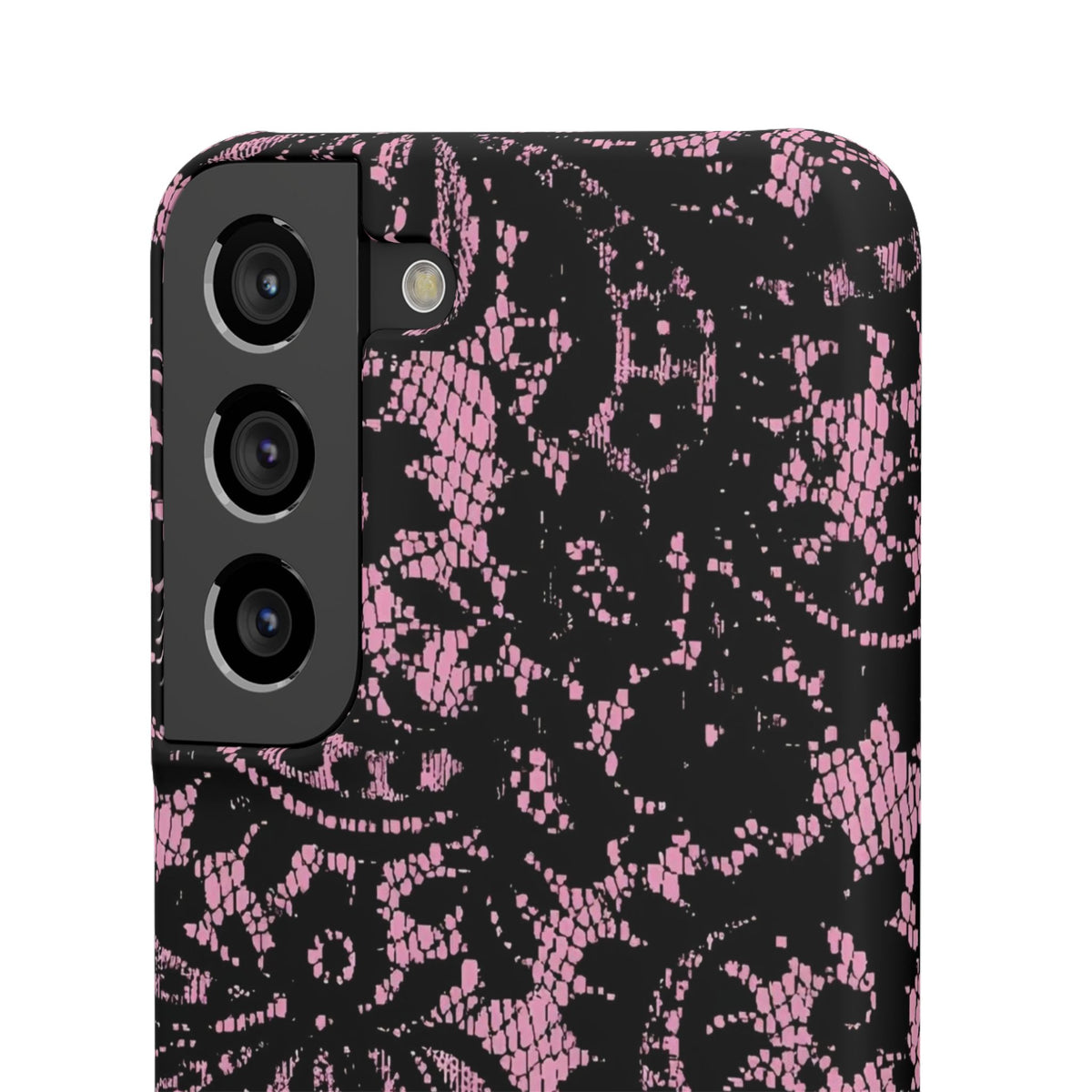 Pink Lace Pattern Case