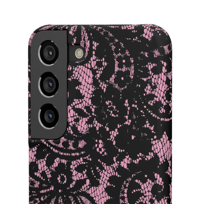 Pink Lace Pattern Case