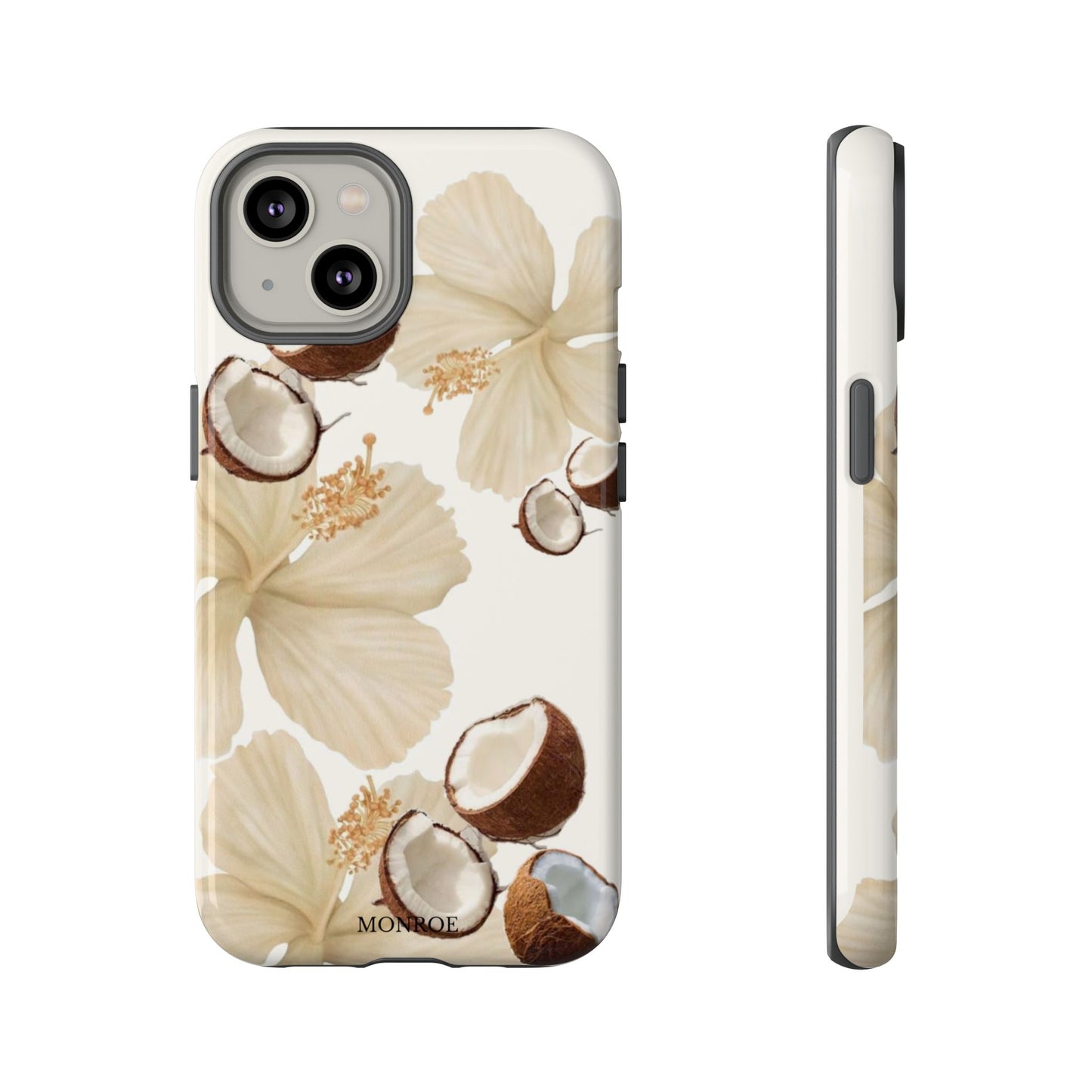 Tropical Coconut Floral Tough Case