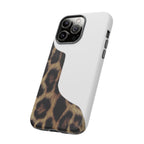 Half Cheetah Print Phone Case