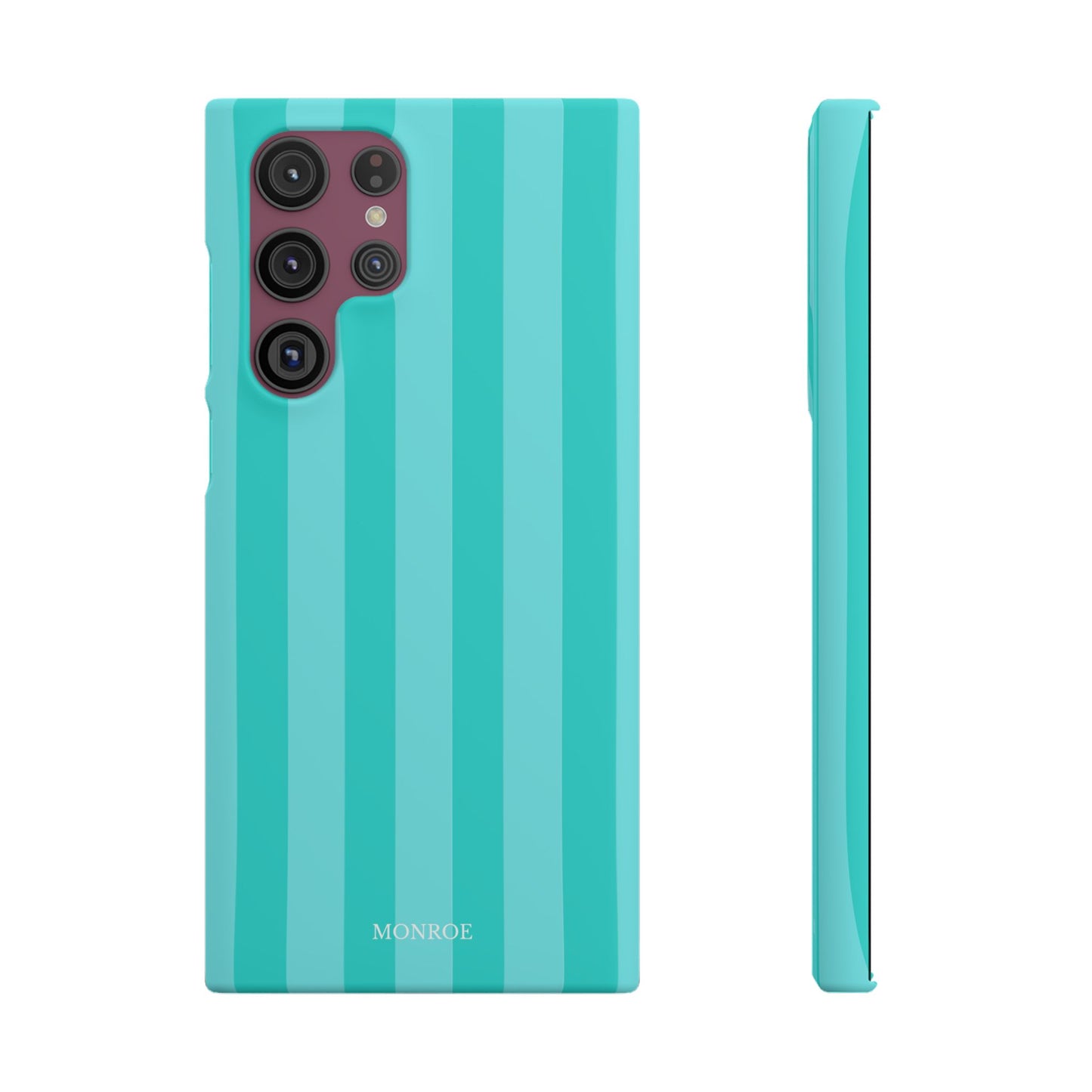 Striped Aqua Case