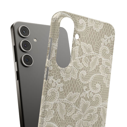Vintage Beige Lace Case