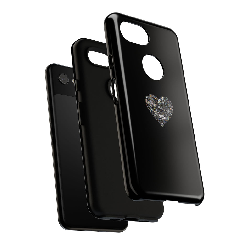 Crystal Heart Phone Case