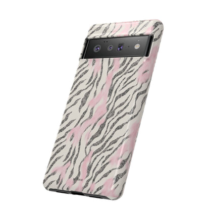 Light Pink Zebra Tough Case