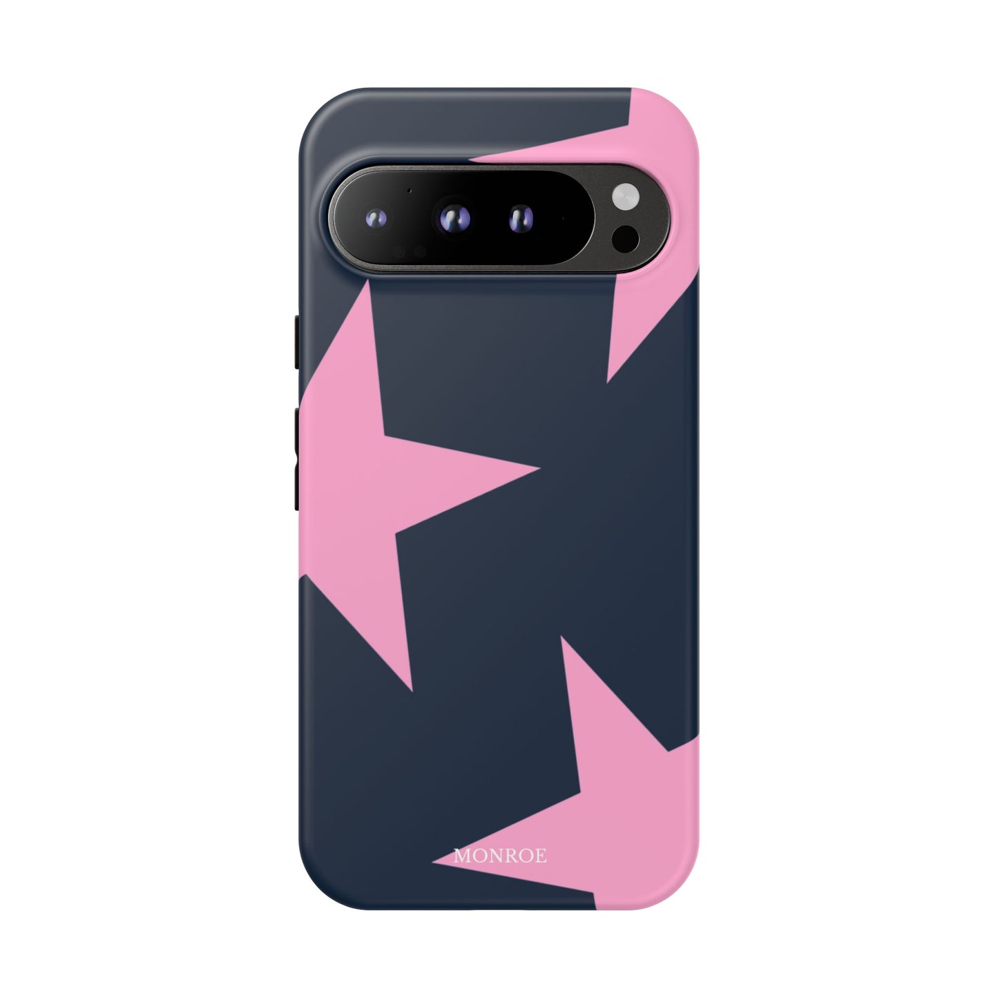 Navy & Pink Star Tough Cover