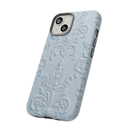 Blue Vintage Pattern Tough Case