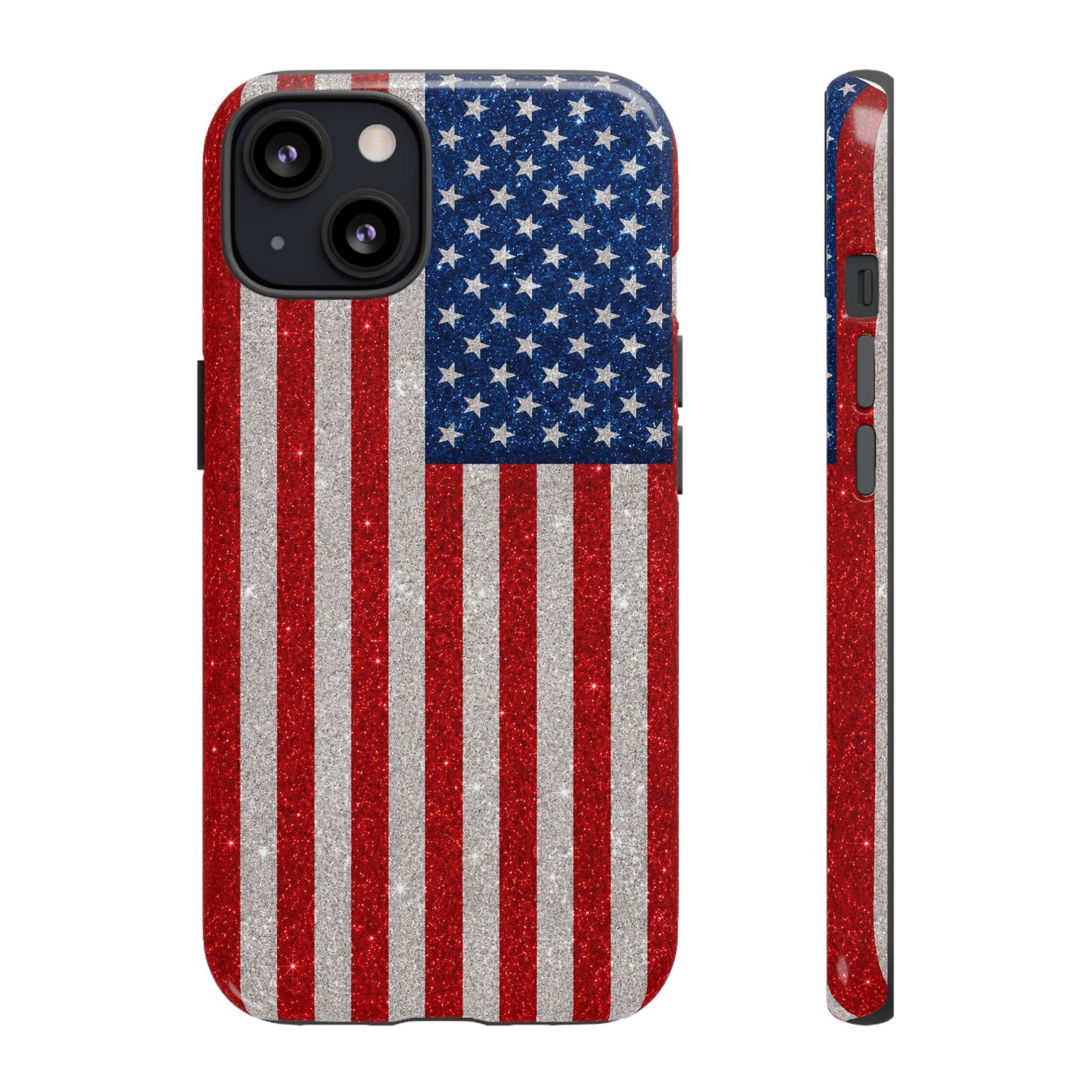 America Glitter Tough Case