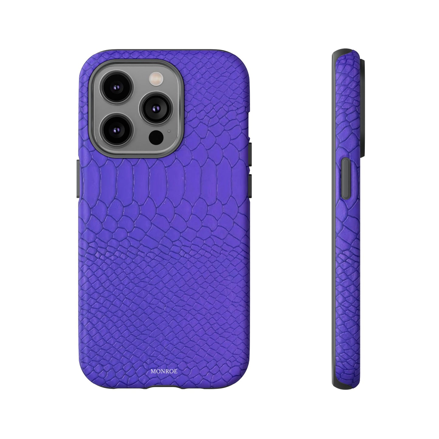 Dark Purple Snake Tough Case