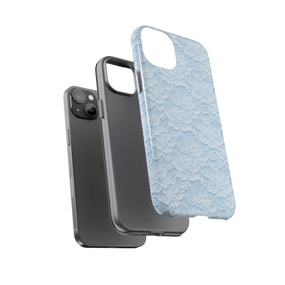 Glacier Blue Lace Tough Case