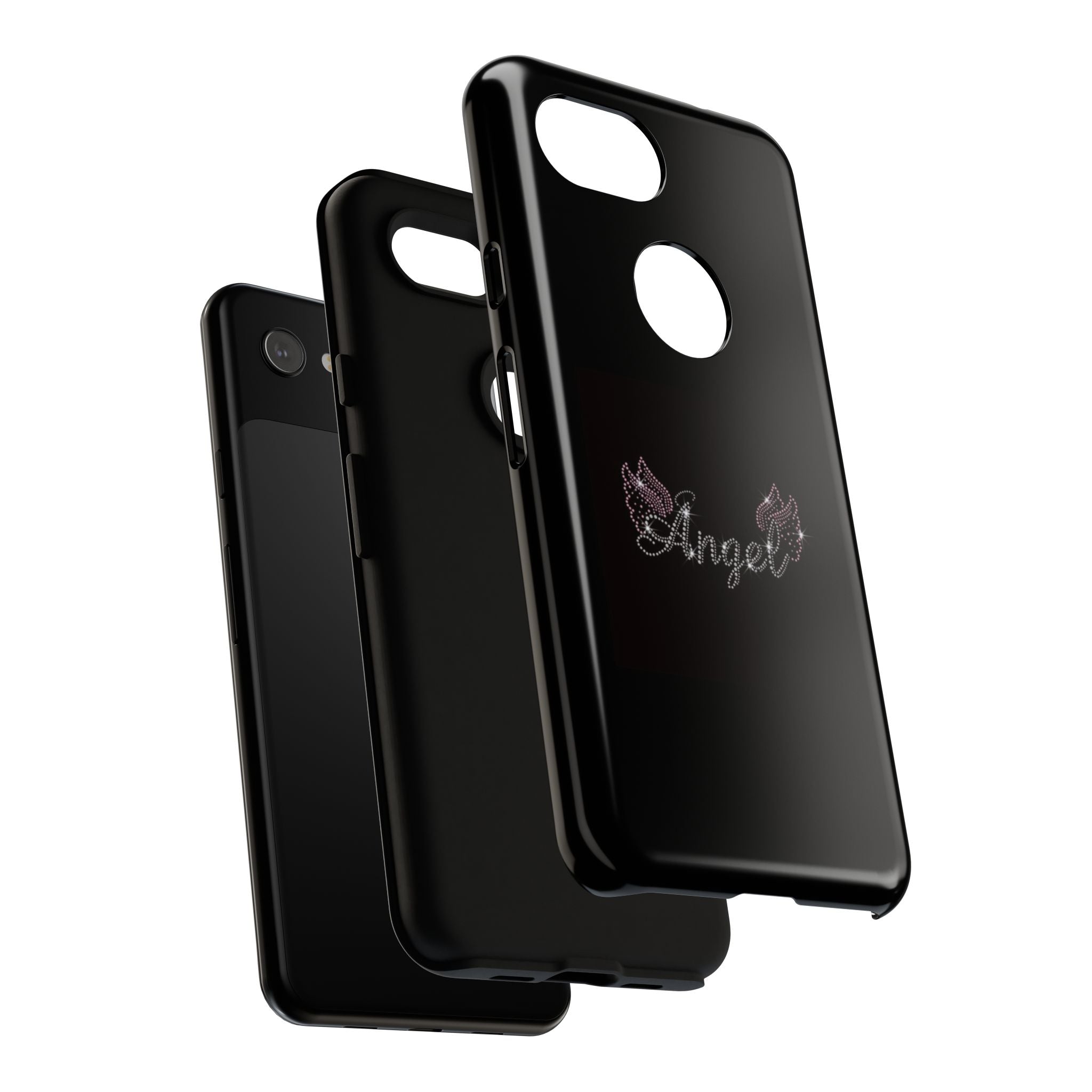 Glitter Angel Phone Case