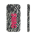 'SWAG' Zebra Print Tough Case