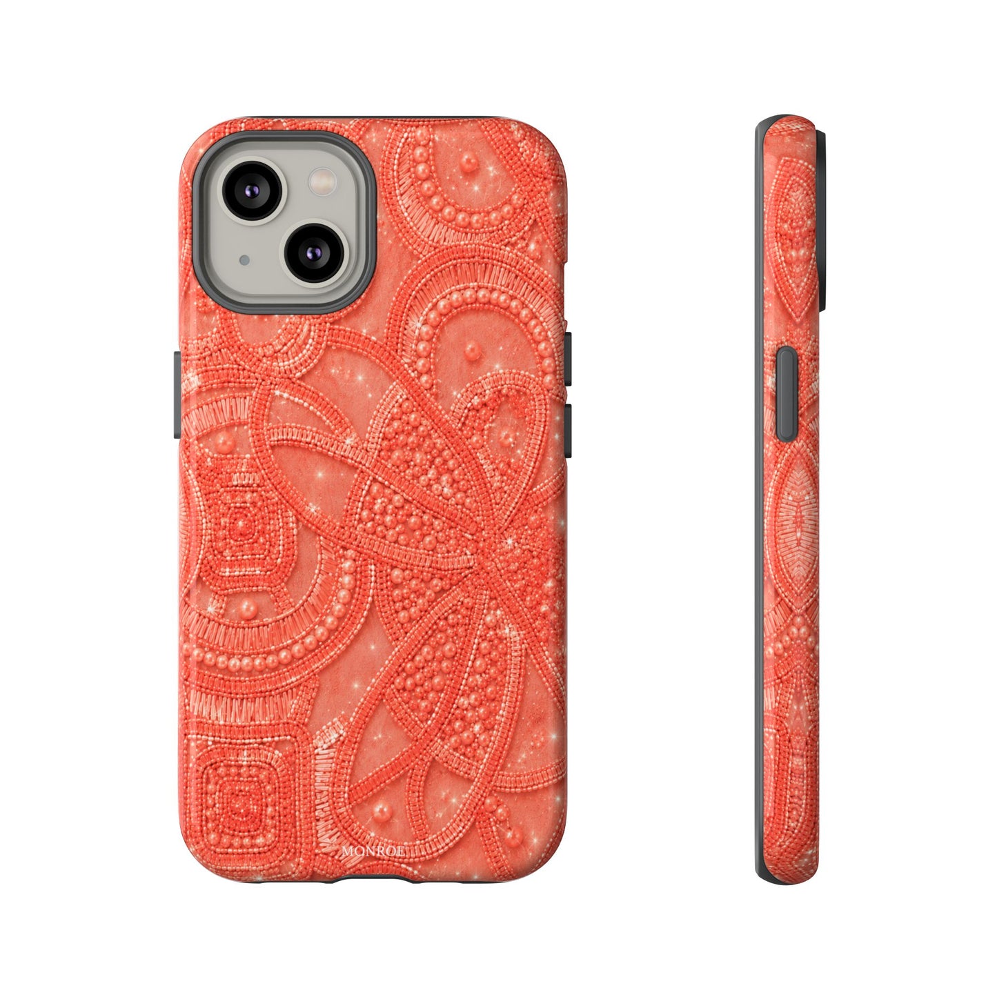 Coral Lace Tough Case