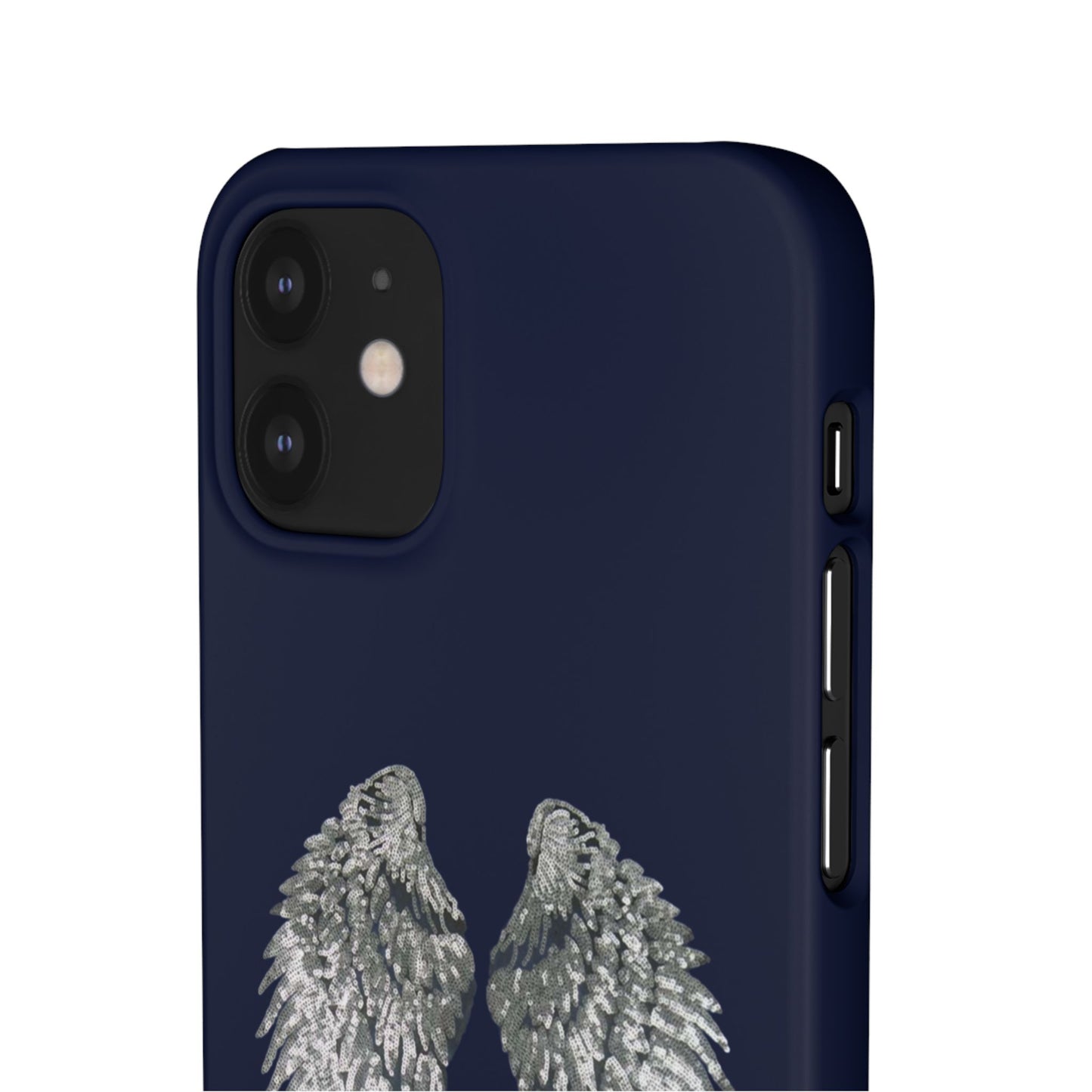 Navy Angel Wings Case