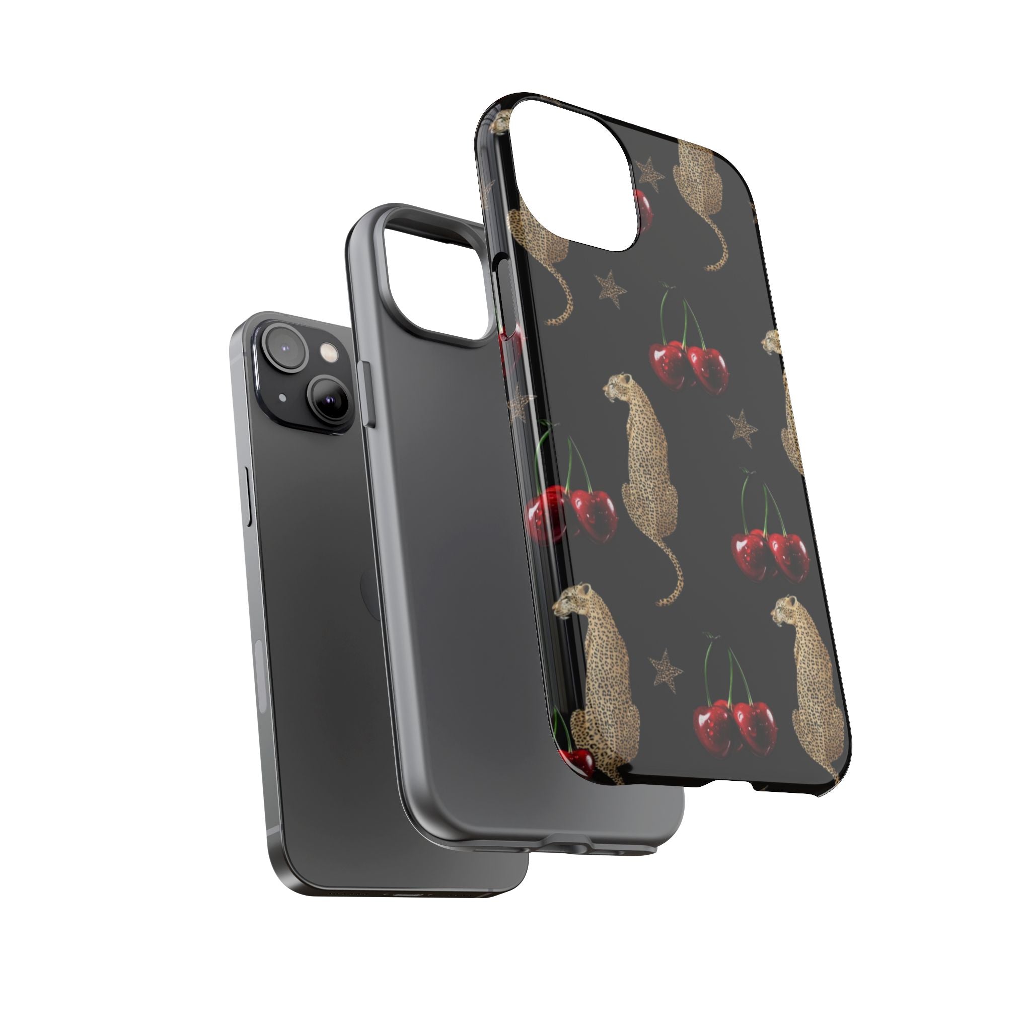 Leopards & Cherries Phone Case