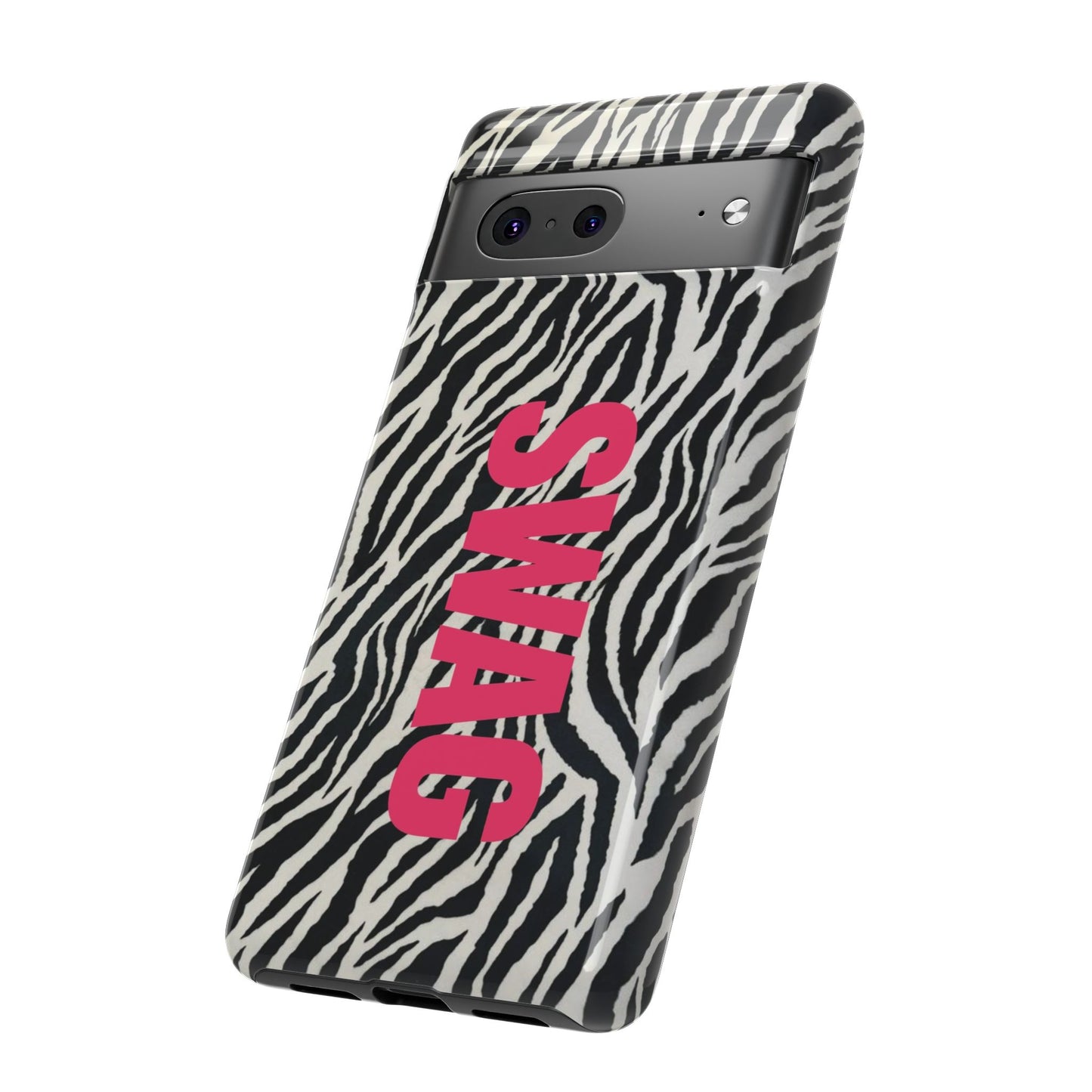 Zebra Print  "SWAG" Tough Case