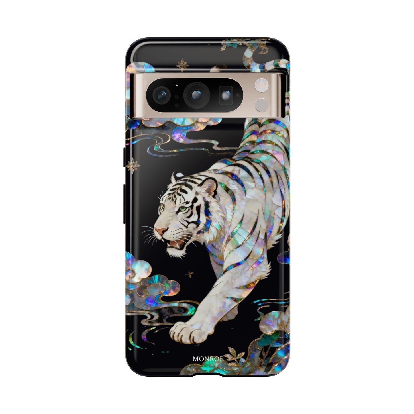 Iridescent White Tiger Tough Case