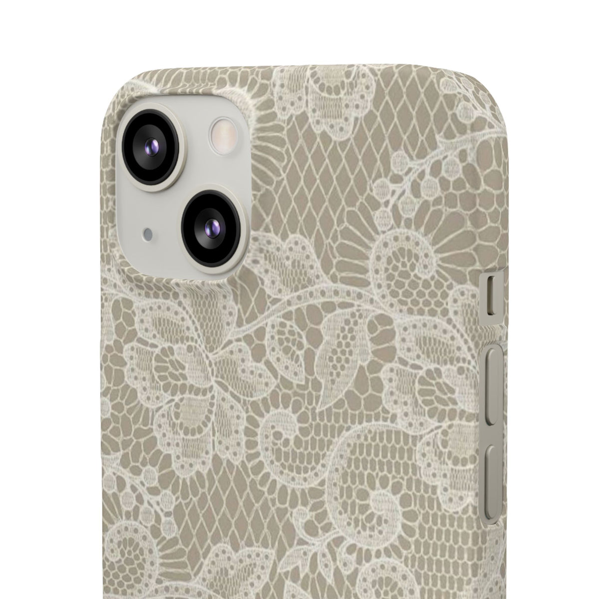Vintage Beige Lace Case