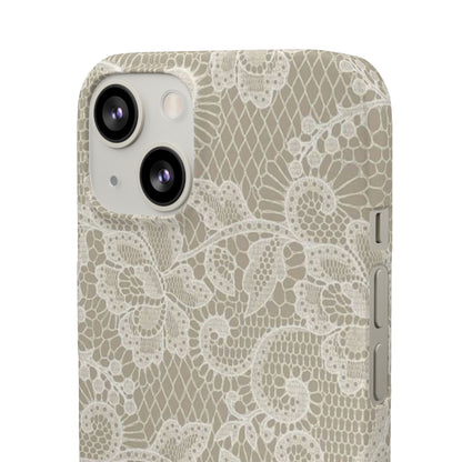 Vintage Beige Lace Case