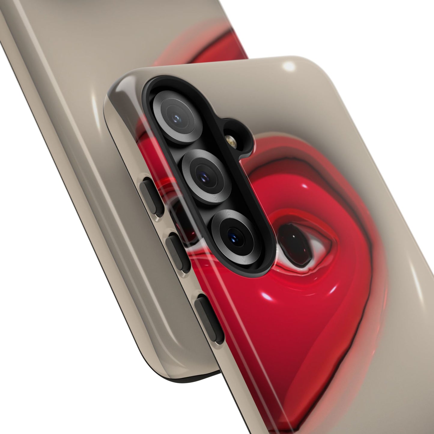 Red Heart Eyes Tough Case