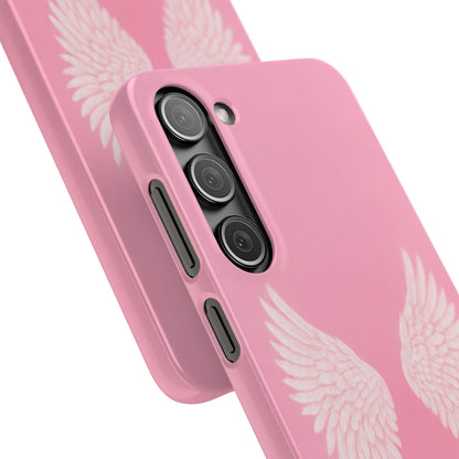 Pink Angel Wings Case