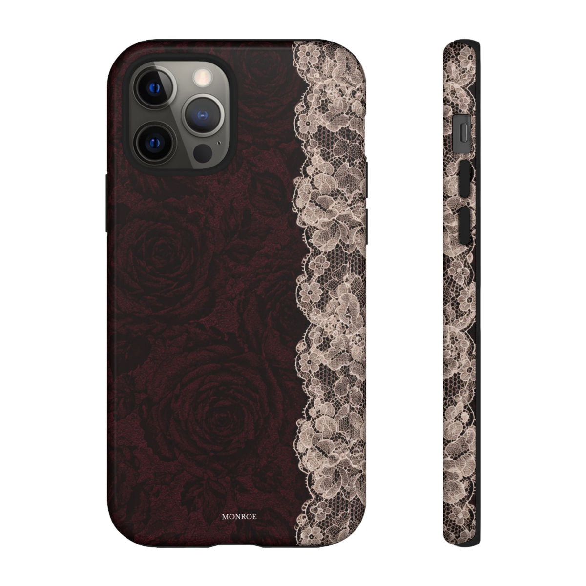 Burgundy Rose Tough Case