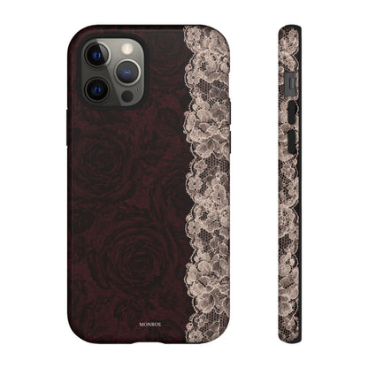 Burgundy Rose Tough Case