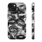 Black and Kiss Design Phone Case