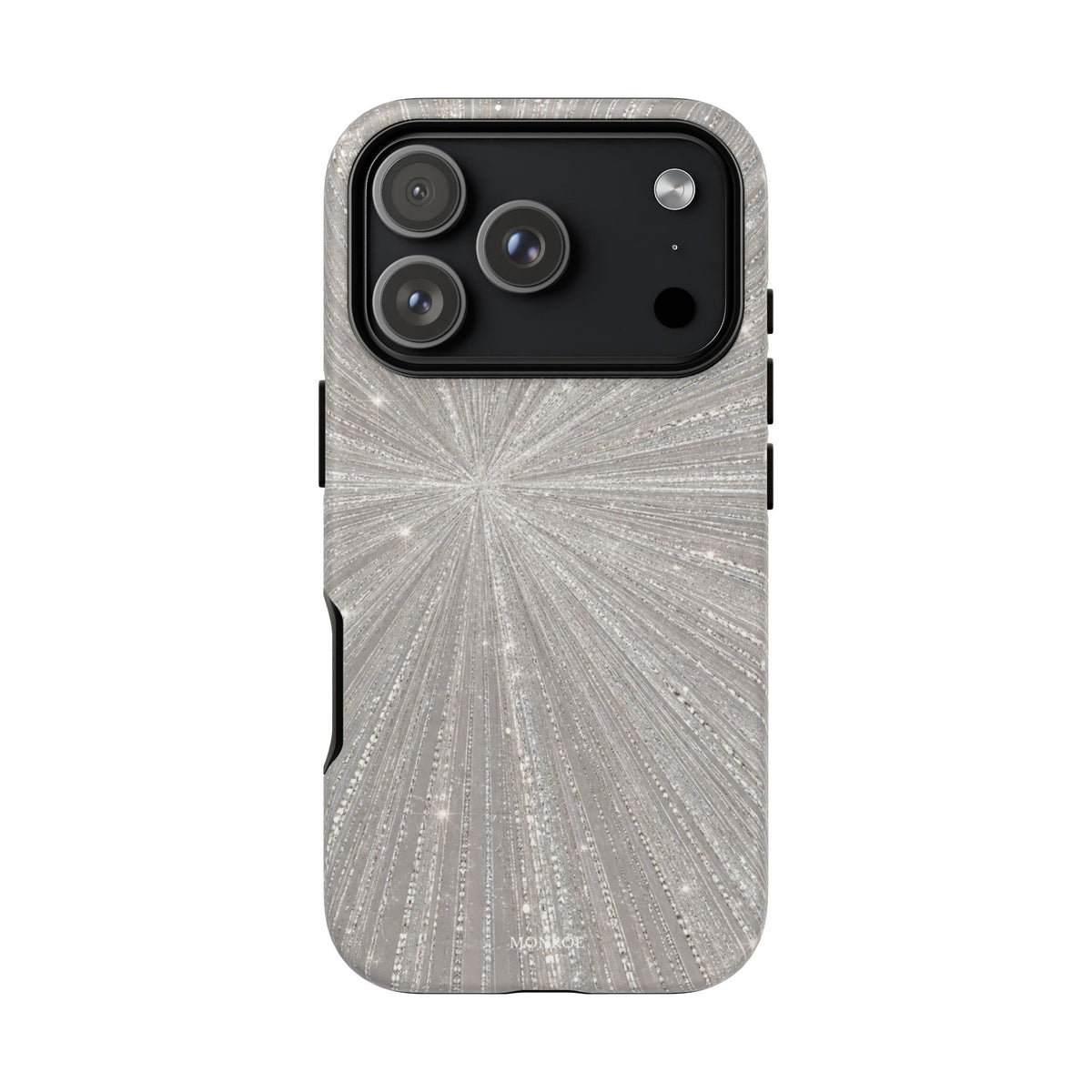 Sparkling Silver Burst Tough Case