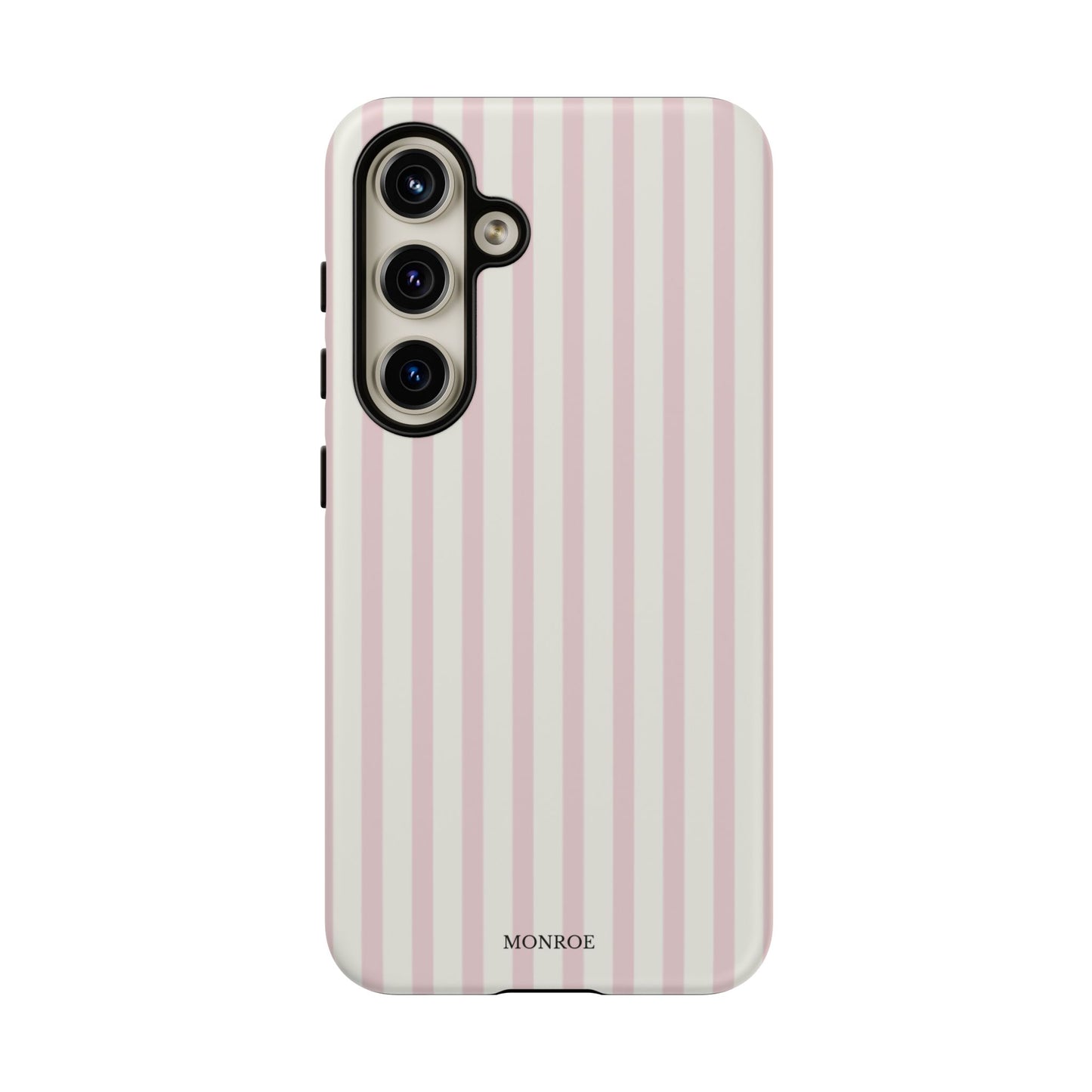 Light Pink Stripe Tough Phone Case