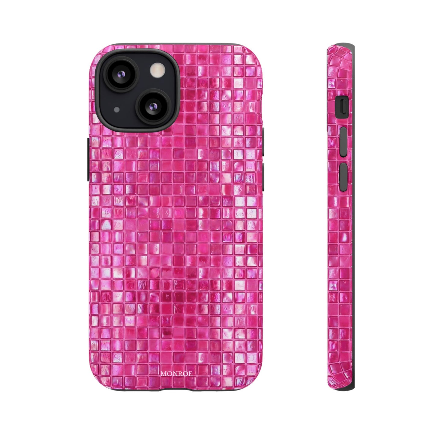 Hot Pink Mosaic Tough Case