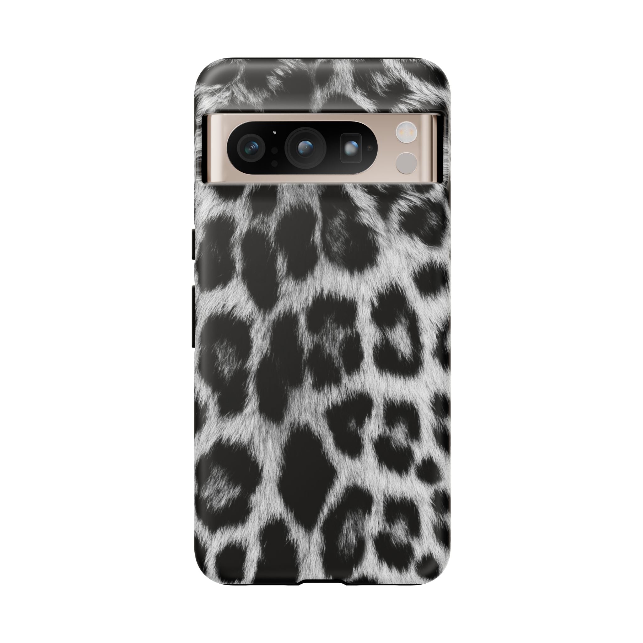 B&W Leopard Phone Case
