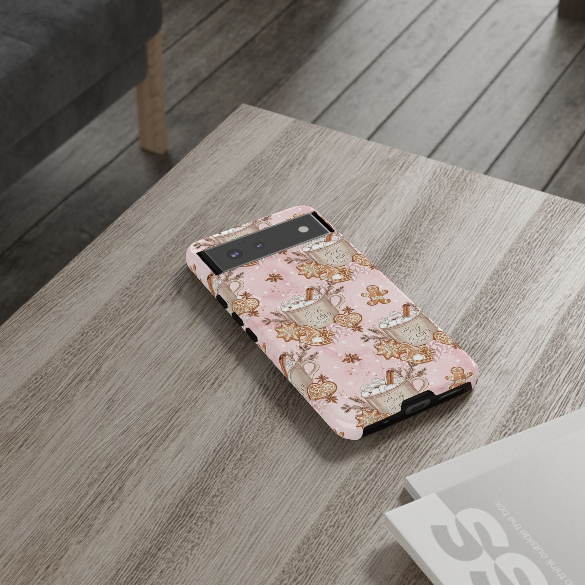 Pink Christmas Phone Case